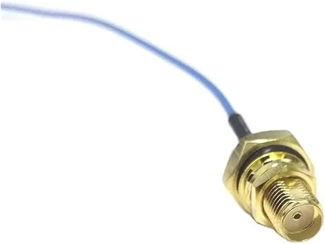 4pcs U.FL to SMA Female Jack Bulkhead Pigtail Cable 1.37mm 15cm 6" for Router
