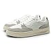 DREAM PAIRS Men's Casual Dress Sneakers Lace-up Skate Shoes Comfortable Retro Fashion Sneakers,Size 10.5,White/Grey/Black,DMUMFN2501