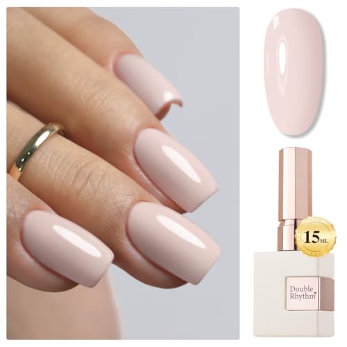 Double Rhythm 15ML Gel Nail Polish Pure Sheer Same Color Same Bot...