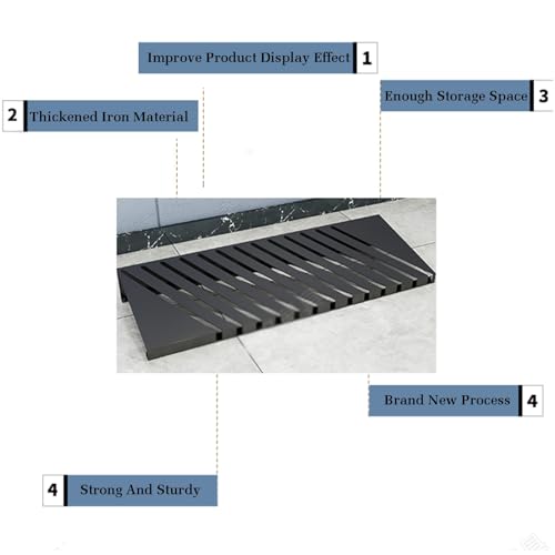 Présentoir de carrelage solide pour optimiser le rangement d'échantillons - 5