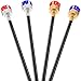 Sumind 4 Pieces Medieval Royal King Scepter Accessories Costume Party Decorations