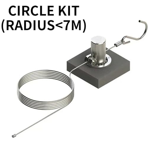 Marcatore per pavimenti, applicatore di vernice spray portatile per campi da basket con kit di cerchi da disegno per aree sportive e commerciali