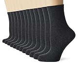 FM London Calcetines escolares unisex para niños (paquete de 12), Transpirables, duraderos y cómodos