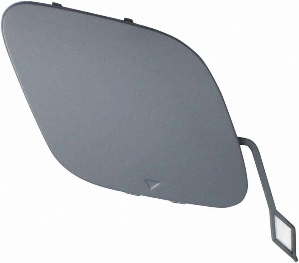 DAT AUTO PARTS Front Bumper Tow Hook Eye Hole Cover Insert Fits 2019-2022 BMW 330i and 330e Sedan Models Without M Package, Primed Plastic Paint To Match, Replaces BM1029158, 51118496520