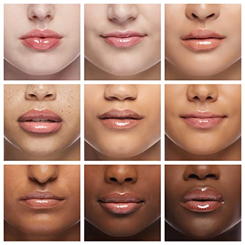 Maybelline New York Lifter Gloss, Hydrating Lip Gloss With Hyaluronic Acid, High Shine For Plumper Looking Lips, Brass, Pink Neutral, 0.18 Ounce #TOP3