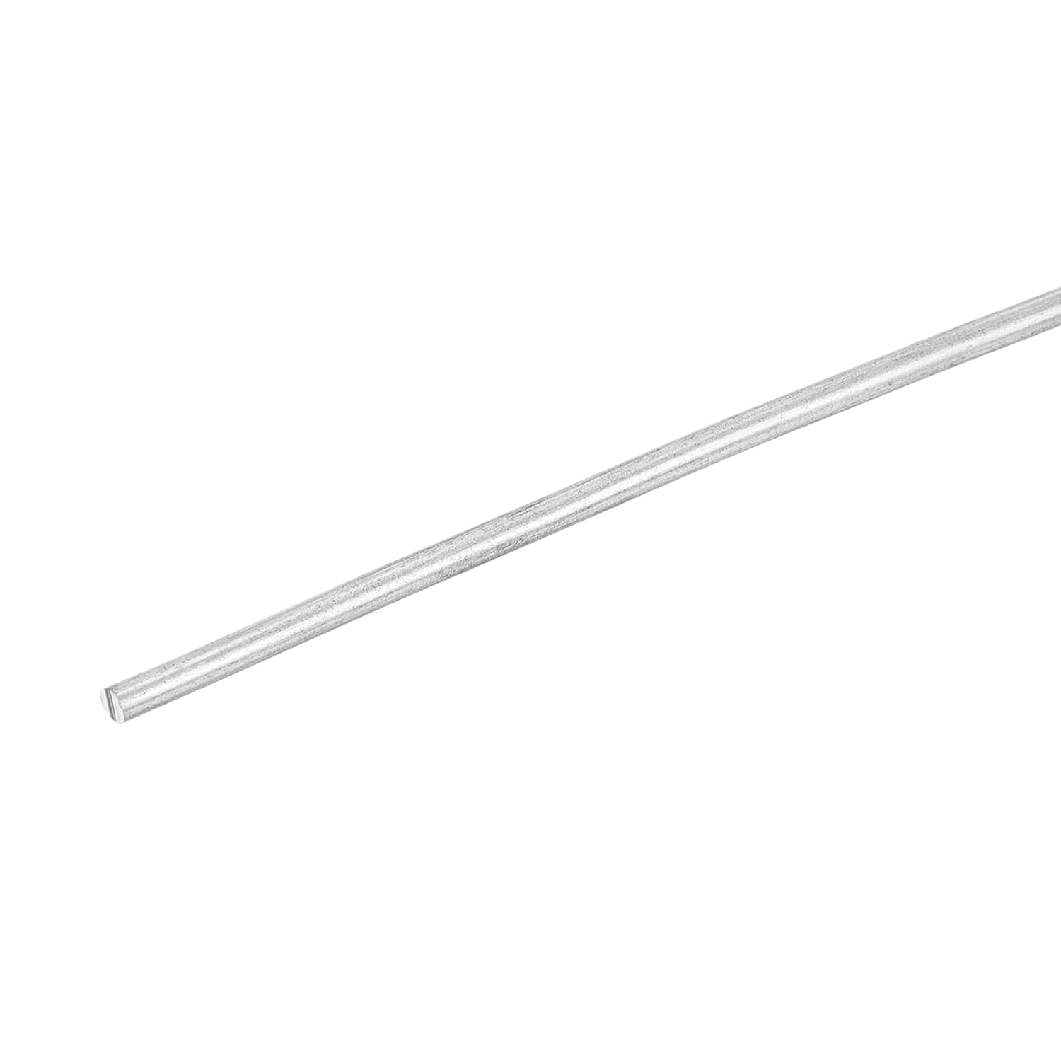 uxcell 1Pcs Zinc Rod, 99.995% High Purity Solid Zinc Bar 1/8"(3mm) Dia 4"(100mm) Length Zinc Metal Rod Anode Good Conductivity for Scientific Experiment Research DIY Craft