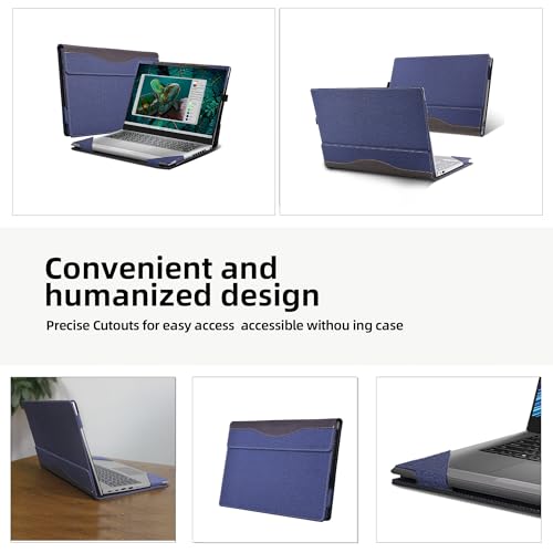 Funda para Dell Inspiron 14 Plus 7440 carcasa desmontable azul 3