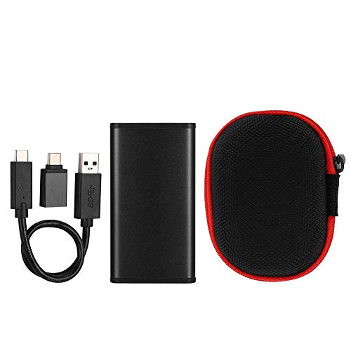 Zopsc P15 Series (for OEM) Portable Mini Type-C to USB3.01 Mobile Hard Drive Silver Grey Adopt ABS Materials for High-Speed Storage of Photos, Videos and Files. (250G)