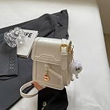 スマホショルダー スマホポーチ レディース 斜めがけ スマホポシェット スマホバッグ スマホケース おしゃれ かわいい 定期入れ カードケース パスケース マルチポーチ iPhone アンドロイド 携帯バッグ (ベージュ)