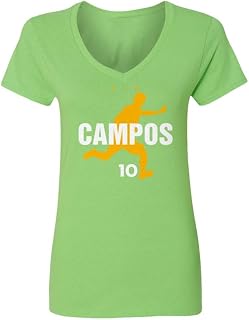 Bolivia Soccer Tribute 2024 - Air Campos Inspired Ladies' V-Neck Tshirt