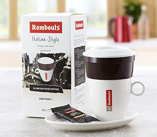 Rombouts Italian One Cup Coffee Filters 10s (2 Boxes)