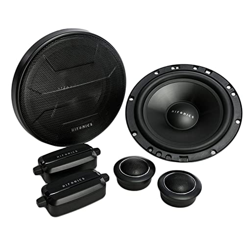 Hifonics ZS65C Zeus Series 6.5" 400-Watt 2-Way Car Audio Component Speaker System Bundle with Gravity Magnet Phone Holder - Thumbnail 3