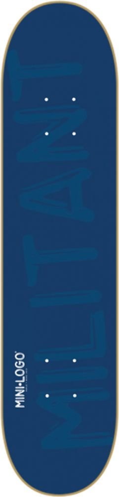 Mini Logo Skateboard Deck 124/K-12 - 7.5 Navy