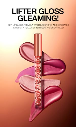 Hyaluronic Lip Oil Moisturizing Lip Gloss with Hyaluronic Acid No-Sticky Lipgloss Care, Fruit Flavoured Big Brush Head Lip Oil For Dry Lip Glitter Shine Lip Glaze Gift for Women (01,02,03) - Image 8