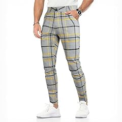 Grey Yellow Plaid
