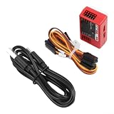 Flight Control System V3 Gyroscope Flight Controller with Three Mode Switch Stable Attitude Hold Disturbance Resistant Compact 43x27x15mm Black and