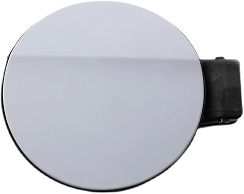 Tapa del tanque de combustible Tanque de gas Llenador de Flap Reemplazo Compatible Para VW Passat 2011-2015 3AD809857 (blanco)