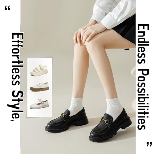 NevEND 6 Pairs Women's Mini Crew/Ankle Cotton Athletic Socks with Thick Cushioned 9-114