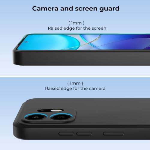 Image of A rtistque Back Cover Case for OnePlus N6 5G | Camera Protection | Shockproof TPU | Stylish Protective Design | Slim Fit | Ultra Matte | OnePlus N6 Back Cover - Black