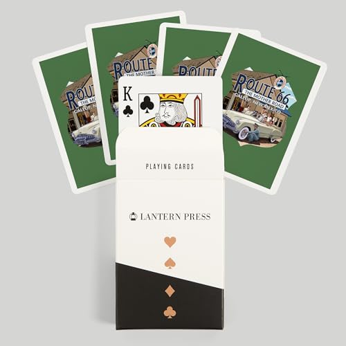 Lantern Press Gallup New Mexico Naipes Poker 52 Cartas miniatura 6