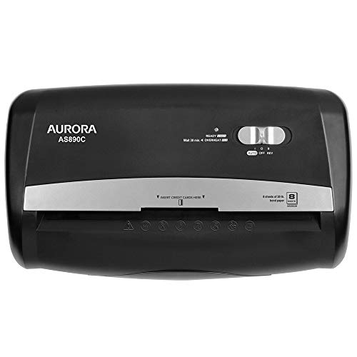Aurora AS890C 8-Sheet Cross-Cut Paper/Credit Card Shredder の商品画像 3
