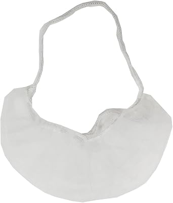 Fine Mesh Beard Net Stockinet Beard Cover | Breathable, Durable | [WHITE | 18" | 21"]