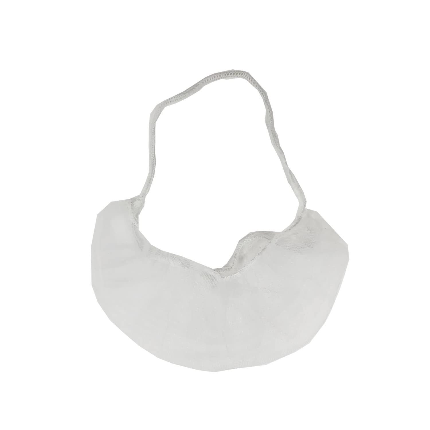 Fine Mesh Beard Net Stockinet Beard Cover | Breathable, Durable | 1,000 Count [WHITE | 21"]