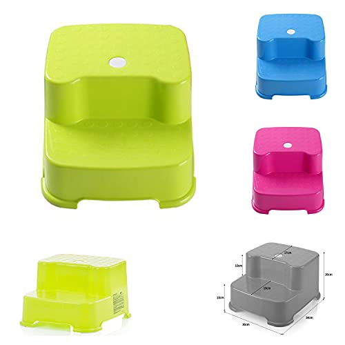 Chipolino tabouret BabyUp tabouret de bain à deux étages revêtement antidérapant, coloris:verdoyant Cover