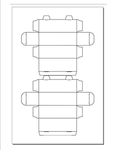 Print-Ready Die-Cut Product Box (5