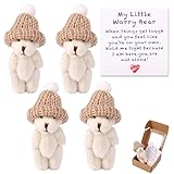 Matériau doux et de qualité : fabriqués à partir de coton PP de bonne qualité, ces ours motivants sont doux, câlins et durables. Ils conservent leur forme et leur moelleux au fil du temps et sont sans danger pour tous les âges.