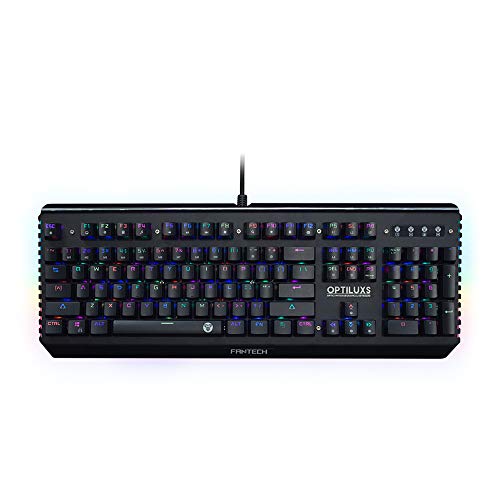 Clavier gaming RVB mécanique MX Blue mk884 avec capteur optique étanche