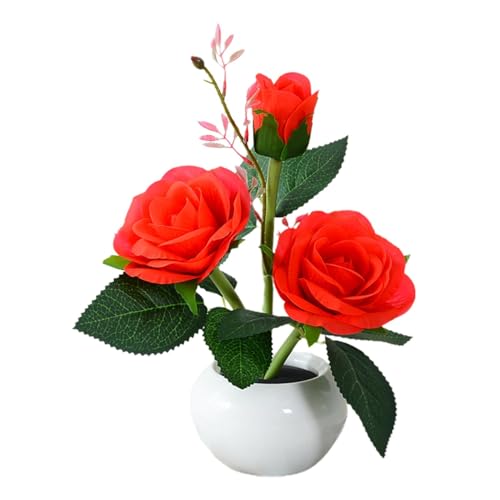 Lampe à fleurs artificielles pour remplacer les veilleuses tristes avec économie d'énergie
