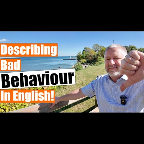 Describing Bad Behaviour in English Podcast Por arte de portada