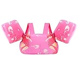 Gogokids Schwimmweste für Kleinkinder, Armbänder Kinder Schwimmweste mit Schultergurt Baby Floats Jacke Schwimmtrainings Vest für 2-6 Jahre Jungen Mädchen, Kinderarmbänder für 30-50 lbs (14-23 kg)