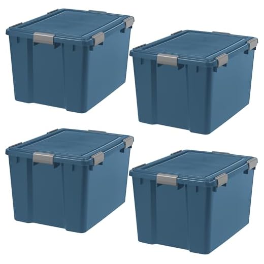 Eco-Friendly Storage Bins with Lids