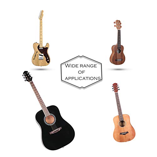 Support Mural pour Guitare, YFaith Crochet de Guitare, Présentoir de Guitare avec des Médiators, pour All Guitares… - Les Beatles, Paul McCartney, John Lennon, RIngo Starr, George Harrison Support Mural pour Guitare, YFaith Crochet de Guitare, Présentoir de Guitare avec des Médiators, pour All Guitares… – Image 5