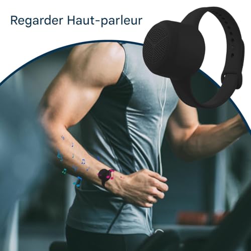 Enceinte sans fil portative de bras pour entendre le danger en vélo et running