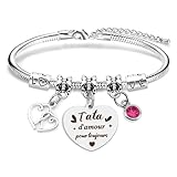 Tamnioa Cadeau Tata Noel Bracelet Femme Idee Cadeau pour Tata,...