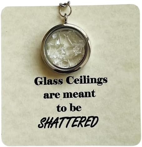 Amazon.com: Shattered Glass Key Ring, Glass Ceiling Key Ring ...