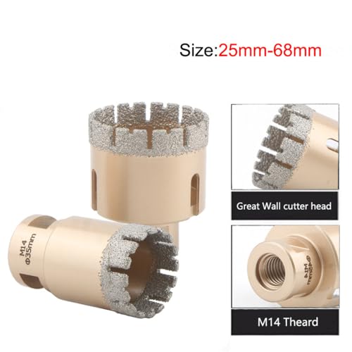 Broca sierra corona 68 mm para taladro miniatura 3