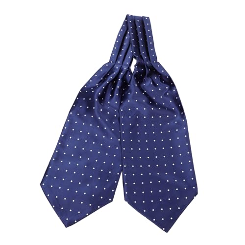 Warmhm Leichter Herren Schal Retro Polyester Halstuch Vielseitig als Halstuch Schal oder Krawattenschal für Winter Hochzeit Party Modisch und für Anlässe