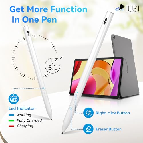 Stylet Chromebook USI 2.0 Lenovo Duet 3 IdeaPad Pen Crayon Sensible Pression 4096