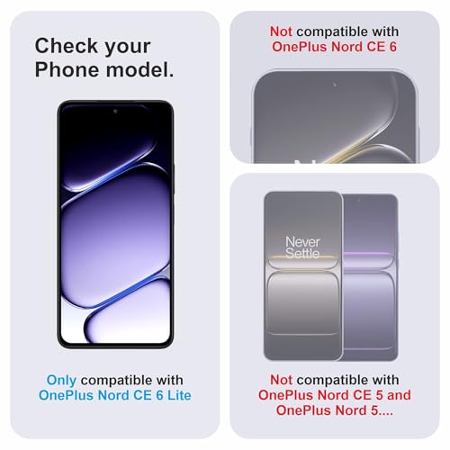 Image of Military-Grade Gorilla Tempered Glass For OnePlus Nord CE 6 Lite (6.72 Inch) With Installation Kit | Edge to Edge Coverage | Black