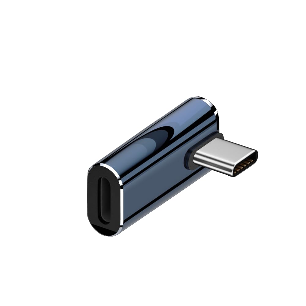 LivX 35W Type C to Lightning iPhone 15 Max Pro Plus Yuva Çevirici Hızlı Şarj Aktarımı OTG Dönüştürücü Koyu Mavi OTGTM (OTGTM-O)