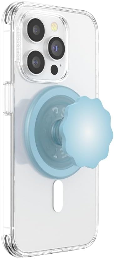 Image of PopSockets Phone Grip for MagSafe, Magnetic Holder, Phone Stand - Blue Sigh