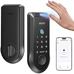 Lockin Veno Palm Vein Smart Door Lock, Built‑in Wi‑Fi, Palm Vein & Fingerprint Recognition, Keyless Front Door Entry, App Control, Auto‑Lock, Anti‑Peep PIN, 7‑Month Battery, IP65 Waterproof