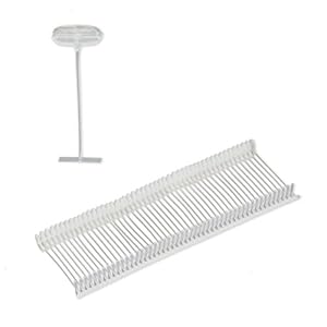 Pokornys 5.000 hechtdraden (15 mm) voor standaard etiketteringspistool, labelpennen van transparant kunststof voor het…