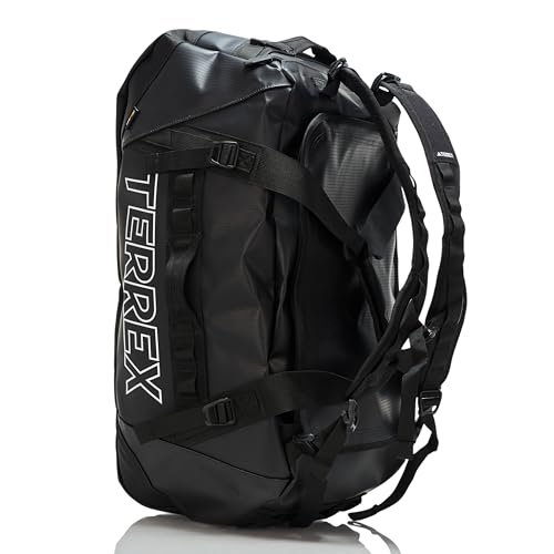 adidas Terrex RAIN.RDY Expedition Medum Duffel Bag, Black/White, Medium2
