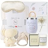 Birthday Gift for Women, Gift Basket for Girlfriend, Care Package for Women with Luxury Blanket, 8pcs Get Well Gift Basket for Wife, Sis, Friends and Coworkers