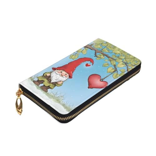 Stylish Christmas Traditional Gno Womens Long Wallet Purse, Large Capacity Pu Leather Purses With Multiple Card Slots, Phone Card Holder, Clutch Case, Credit, Coin, And Bill Organizer3